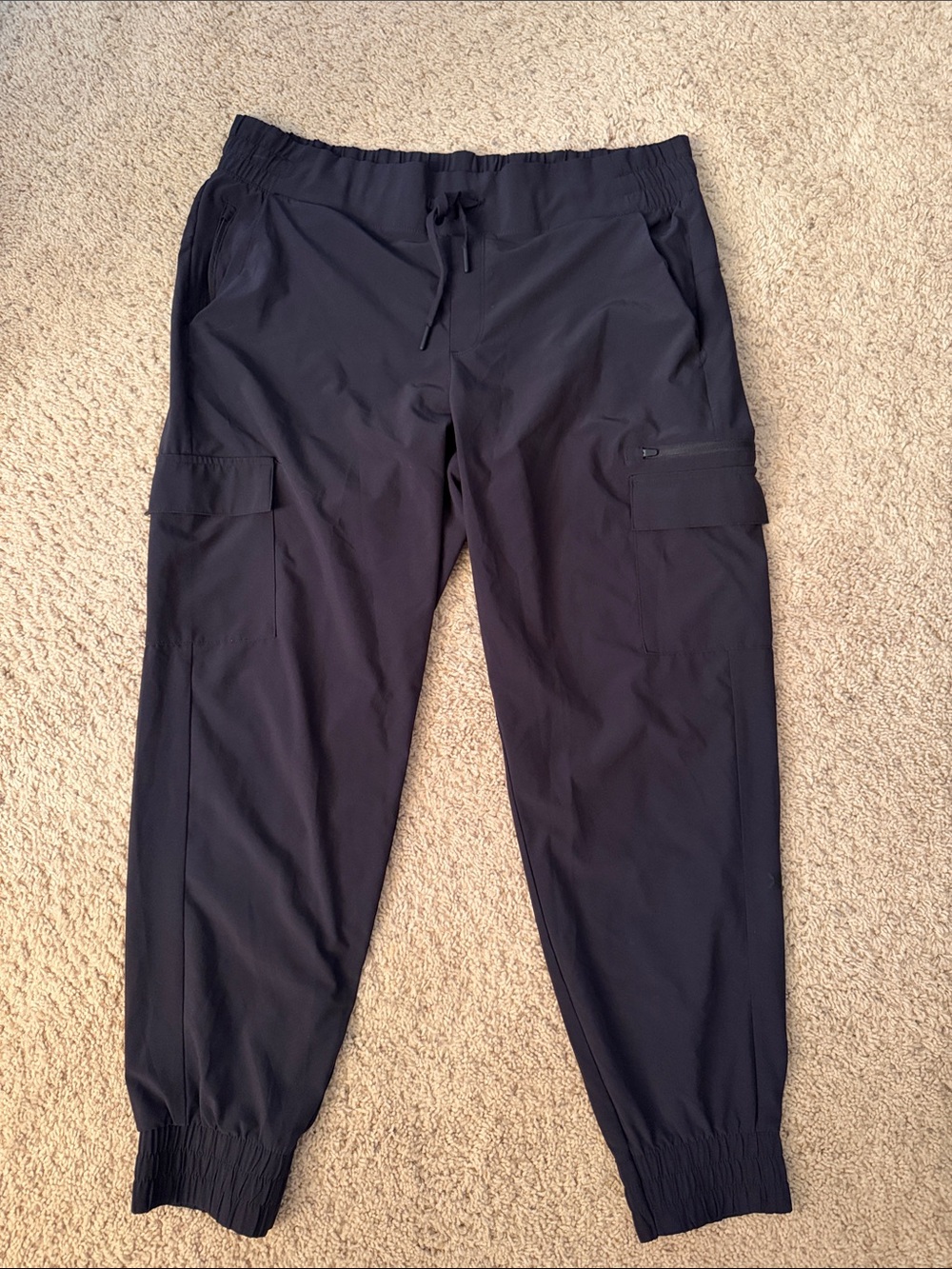 Women’s black joggers